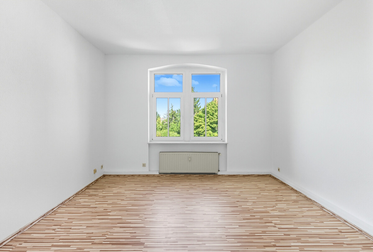 Schlafzimmer mit Naturblick