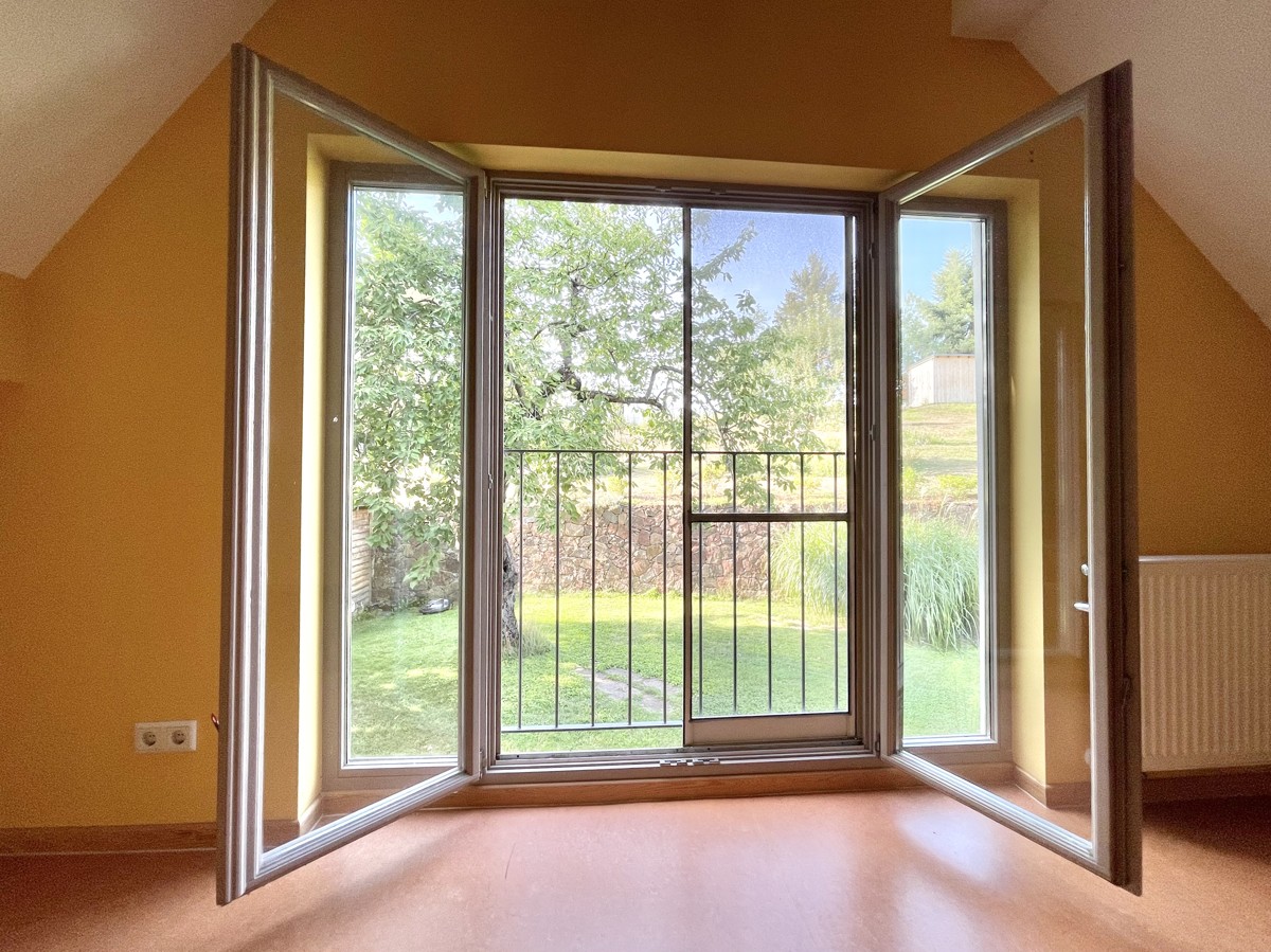 Schlafzimmer Richtung Norden