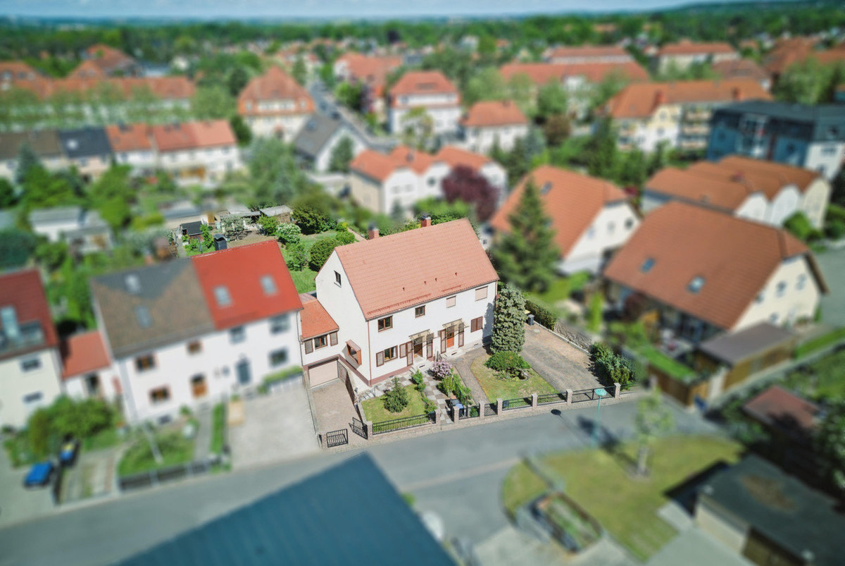 Luftaufnahme Siedlung